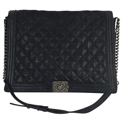 chanel le boy maxi